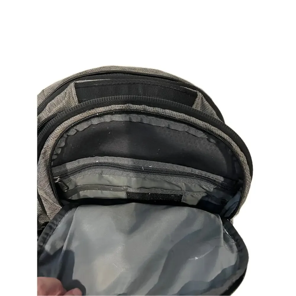 The North Face Borealis Gray Black Backpack